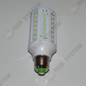 LED žárovka E27 230 V 15 W 60 LED pure white (6000K - 6500 K)